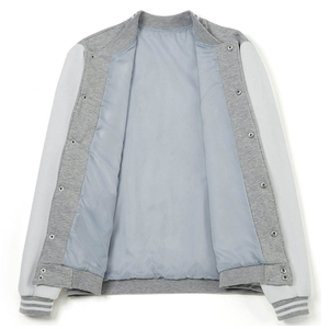 Veste d'extérieur pour homme en laine et polyester de haute qualité, faible MOQ, service OEM, respirante, meilleure veste personnalisée pour homme. - Product Image 3