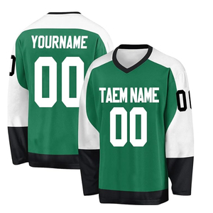 Custom Design Best Quality Printed Unisex Ice Hockey Jersey OEM Service Best Selling Price New Arrival Custom Team Name Quick - Product Image 4