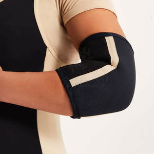 Mangas de compresión transpirables y ligeras para soporte de codo en fitness, levantamiento de pesas y rendimiento deportivo activo. - Product Image 4