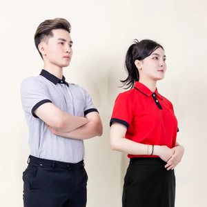 Polo de golf en polyester et élasthanne, tissu doux et lisse pour hommes, fabriqué par FMF Vietnam, fabricant certifié ODM/OEM - Product Image 6