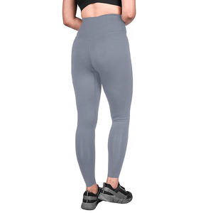 Leggings avec ceinture souple pour une meilleure maintien du ventre, tissu extensible sans couture, idéal pour les séances de yoga et un confort respirant - Product Image 3