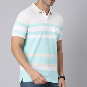Nouveau design léger, haut de gamme, professionnel, doux, confortable, meilleure arrivée, logo personnalisé imprimé, polo tendance pour homme, streetwear - Product Image 4