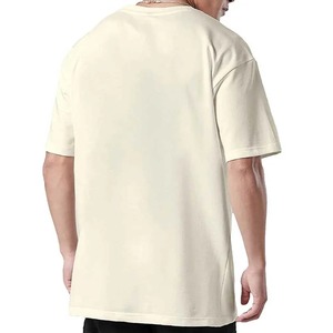 เสื้อยืดคุณภาพสูง 100% ผ้าฝ้ายสำหรับผู้ชาย สีพื้น พร้อมพิมพ์โลโก้ตามสั่ง ดีไซน์ลำลอง ไซส์ใหญ่ ไม่มีปก ขายส่ง - Product Image 3
