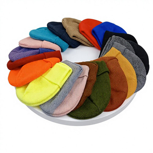 หมวกบีนนี่สีพื้นขายดี ราคาส่ง สไตล์สตรีทแวร์ หมวกบีนนี่ลายแจ็คการ์ด สำหรับขายออนไลน์ - Product Image 1