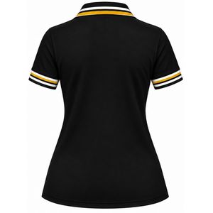 เสื้อโปโล Sigma Gamma Rho สีดำ เสื้อคอปกแขนสั้นสำหรับผู้หญิง ลายตัวอักษรกรีก เสื้อยืดแฟชั่นสำหรับชมรมนักศึกษา เสื้อผ้าลำลองสำหรับเล่นกีฬากอล์ฟ - Product Image 2