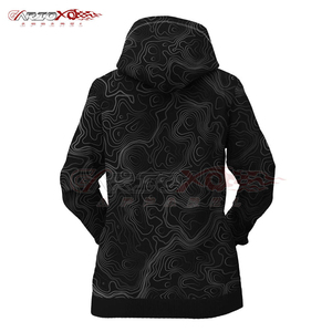 Sudadera con Capucha Impermeable y Transpirable para Mujer, Estilo Y2K, Talla Grande, Casual, para Otoño e Invierno, Venta al Por Mayor, Personalizable con Logotipo - Product Image 4
