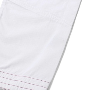 Uniformes de Jiu-Jitsu al por mayor, blancos, con LOGO personalizado, de primera calidad, 100% algodón, aprobados por la IBJJF, Kimono GI BJJ, artes marciales. - Product Image 6