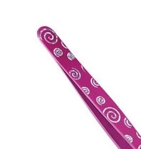 Pinzas Profesionales para Cejas con Punta Puntiaguda de Acero Inoxidable, Ecológicas, Ligeras, Reutilizables y Personalizables - Product Image 3