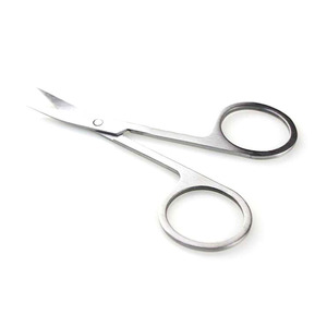 Professional Multi Purpose Stainless Steel <b>Makeup</b> Beauty Scissors <b>Tools</b> Hair Cutting Round Head Nose Hair Beauty Scissors - Product Image 3