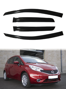 Nẹp che mưa cửa kính xe Nissan Versa Note E12 2014-2019, chất liệu PMMA, kính chắn gió bên hông xe bằng acrylic - Product Image 2