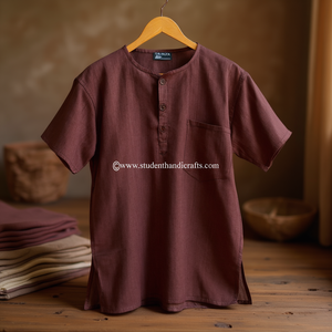 Kurta Marrón 100% Algodón - Product Image 3