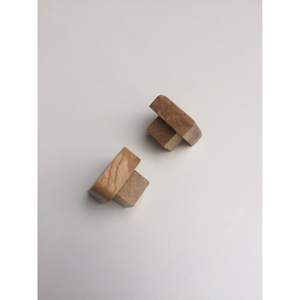 Meubles de rangement modernes pour la maison avec tiroirs et boutons en résine et en bois multi-designs - Product Image 6