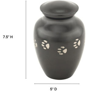 Urnas de cremación para mascotas de latón, urnas funerarias para cenizas de gatos y perros, urnas de entierro hechas a mano, gran venta. - Product Image 2