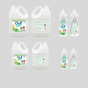 Jabón Líquido para Lavar Platos a Base de Plantas, 750g, 1.5kg, 3.6kg, con Kiwi y Aloe Vera, Concentrado, Biodegradable, OEM ODM, para Vajilla de Cocina - Product Image 2