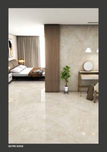 Azulejos de Porcelana Brillante de Primera Calidad para Interiores, 600X600MM 24X24, Azulejos de Cerámica Vitrificados para Pisos de Salas de Estar Modernas, Cocinas y Baños - Product Image 3
