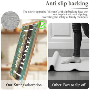 Set di 3 Tappeti da Cucina Boho, Tappetini Morbidi Antiscivolo per Cucina e Lavanderia, Lavabili - Product Image 2