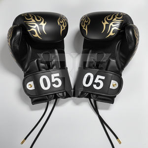 Guantes de Boxeo Profesionales de Cuero para Adultos de Alta Calidad, Más Vendidos al Por Mayor, con Absorción de Humedad - Product Image 3