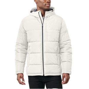 <b>Men's</b> Lightweight Hooded Puffer <b>Jacket</b> Warm Quilted Winter Coat Casual Outdoor Zip Up Outerwear - Product Image 6