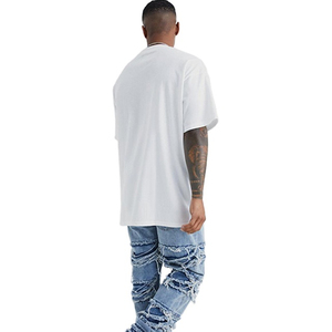 Jeans Casuales de Corte Regular Personalizados, Diseño Desgastado, Estilo Urbano, 100% Algodón, Impermeables, Ecológicos, Resistentes, para Hombre - Product Image 4