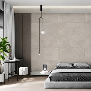 Carreaux de sol et de mur en porcelaine Enver Bianco, carreaux modernes mats et polis pour l'intérieur, pour la maison, l'hôtel, le bureau, 60x120 CM, 8,5 MM d'épaisseur - Product Image 1