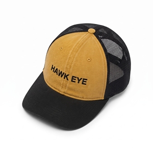 หมวกแก๊ปทรงทรัคเกอร์ Hawk Eye สีน้ำเงิน 6 แผง ปรับขนาดได้ ด้านหน้าเป็นตาข่าย ปักลาย  สำหรับทุกเพศ สวมใส่สบาย - Product Image 5
