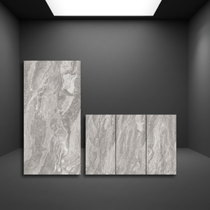 Azulejos de porcelana pulida Elephant White Book Matched de 80x160cm con aspecto de mármol de lujo para diseño de pisos y paredes - Product Image 3