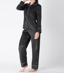 Ensemble de pyjama élégant pour femmes modernes, vêtements de nuit attrayants, vêtements de détente élégants, vêtements de nuit confortables de qualité supérieure pour femmes, vente en gros - Product Image 3