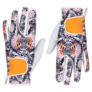 Golf <b>Glove</b> Right Hand Digital Print PU Leather Non Slip Hook And Loop Closure Unisex Sports <b>Gloves</b> - Product Image 6