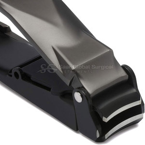 Cortauñas de Acero Inoxidable SAAR GLOBAL SURGICAL SGS-704, Cuchilla Curva, Diseño Ligero y Duradero, Apertura de Mandíbula Ancha - Product Image 4
