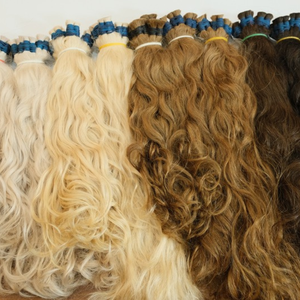 Extensiones de Cabello Humano Remy a Granel, Negro, Simple Trama, Liso, Cabello Virgen Vietnamita para Trenzas 2025 - Product Image 4