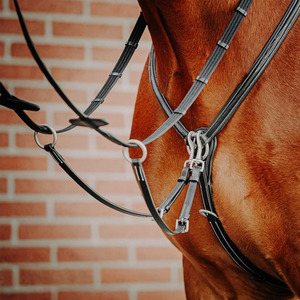 Harnais de polo professionnel pour chevaux, conçu pour la stabilité de la selle, l'équilibre du cavalier, l'entraînement et les jeux équestres. - Product Image 5