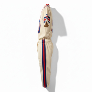 Tenue de football américain sublimée Elite, design personnalisé, ensemble maillot et pantalon respirant, vêtements d'équipe professionnels, manches courtes, été - Product Image 4