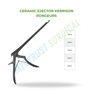Rongeur Kerrison en céramique 1mm 2mm 3mm 4mm 5mm – Instrument chirurgical pour la coupe osseuse et la chirurgie de la colonne vertébrale - Product Image 2