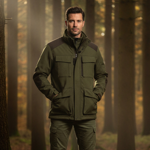 Wholesale Mens Winter Hunting <b>Jacket</b> Heavyweight Thermal <b>Camo</b> Parka <b>Waterproof</b> Windproof Tactical Shooting Clothes - Product Image 5