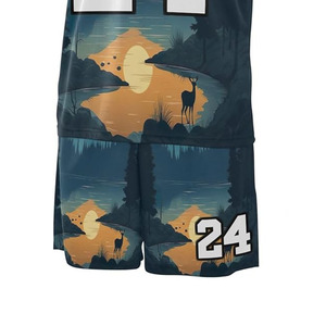 Ensemble Maillot et Short de Basketball Léger Personnalisable pour Équipes – Vente en Gros Fabricant - Product Image 5