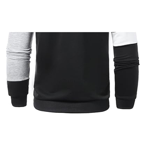 เสื้อสเวตเชิ้ตคอกลมผู้ชาย พรีเมียม ผ้าฝ้ายถักนิตติ้ง 100% ระบายอากาศได้ดี เป็นมิตรกับสิ่งแวดล้อม ลายพิมพ์นูนด้านหน้า - Product Image 6