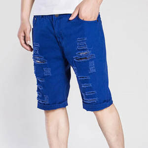 Shorts de Mezclilla Casuales para Hombre, Transpirables, Duraderos, de Alta Calidad, al por Mayor, Shorts de Mezclilla de Verano, Shorts de Jeans Personalizados para Hombre, Diseño Moderno - Product Image 4