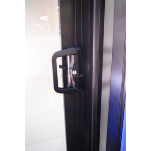 Amj thiết kế hiện đại Patio trượt cửa kính đôi Tempered nhôm trượt cửa kính Windproof cách âm cửa trượt - Product Image 6