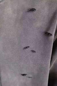 Sudadera con capucha para hombre de moda, estilo desgastado, térmica, de gran grosor, venta al por mayor - Product Image 6