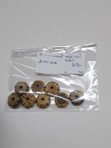 Perles en vrac sculptées à la main en os de corne pour la fabrication de bijoux uniques Fournitures d'artisanat naturel par Falak World Export - Product Image 3