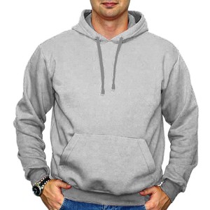 เสื้อสเวตเชิ้ตผ้าฝ้ายแบบสวม Unisex ฟรีไซส์ เสื้อฮู้ดผู้ชาย สวมใส่สบายสำหรับผู้ใหญ่ ขายส่งจากโรงงานบังกลาเทศ MOQ 100 ชิ้น FOB $4.50-6.20 - Product Image 2