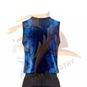 Ensembles d'uniformes de volley-ball personnalisés imprimés sur toute la surface, 100% polyester respirant, uniformes de volley-ball de haute qualité - Product Image 6