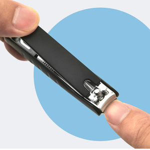 Coupe-ongles en acier inoxydable de qualité chirurgicale, lame tranchante robuste avec capteur de déchets, kit d'outils de pédicure pour soins personnels - Product Image 6