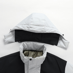 Logo Custom Windproof Winter Jacket Hooded Waterproof Windbreaker for Mens - Product Image 5