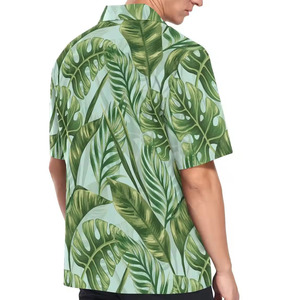 T-shirt hawaïen pour homme, nouvelle mode, prix OEM avantageux, qualité supérieure, logo/couleurs personnalisés, tendance du moment, best-seller. - Product Image 2