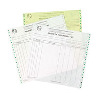 Ordinateur de qualité supérieure format A4 A3 copie de la facture 2 3 4 plis papier d'impression autocopiant continu