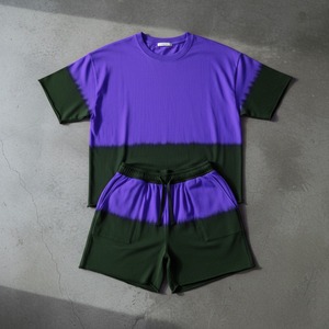 New best Fashion Wholesale Custom T-Shirt And Shorts <b>Set</b> Men Cheap Price Summer Men <b>Twin</b> <b>Set</b> 2 Piece Men Jogging Short <b>Set</b> - Product Image 2
