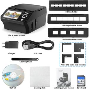 Scanner photo haute résolution pour numériser des négatifs professionnels, scanner de diapositives 35 mm pour numériser rapidement <span class=keywords><strong>les</strong></span> anciennes photos - Product Image 6