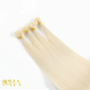 Extensions de cheveux naturels vierges Remy vietnamiens OEM ODM, pointe en I, kératine, double épaisseur, nano anneaux, toutes couleurs - Product Image 3