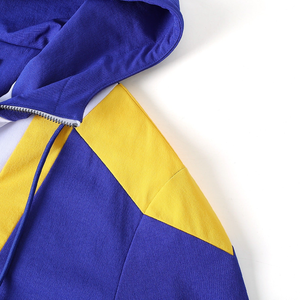 Nouvelle Veste Coupe-Vent Légère et à Séchage Rapide en Tissu Oakwood University Blue Personnalisée 2026 pour Fraternités – Idéale pour les Commandes en Gros pour les Campuses - Product Image 5